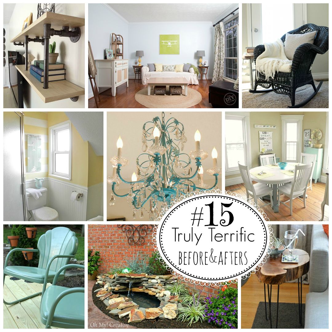 15 Fab Before and Afters: #diy #makeover #ideas