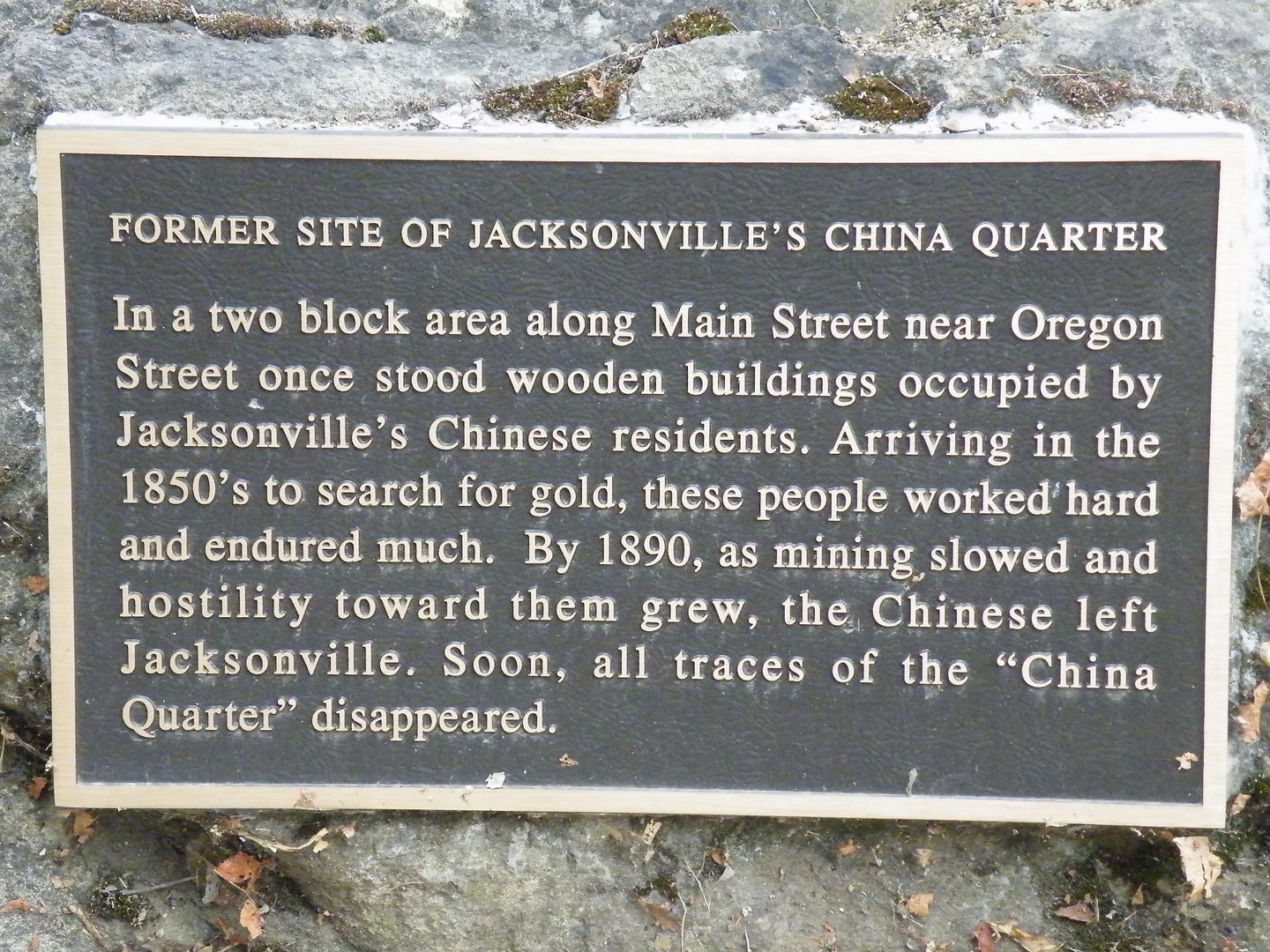Jacksonville Oregon - Historic Small Town, B&B Mini Break Vacation Historic China Quarter Jacksonville Oregon