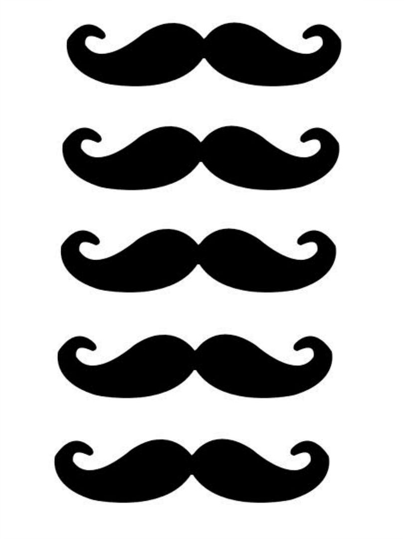 Dramatic image for printable mustache Crazy image for printable mustache