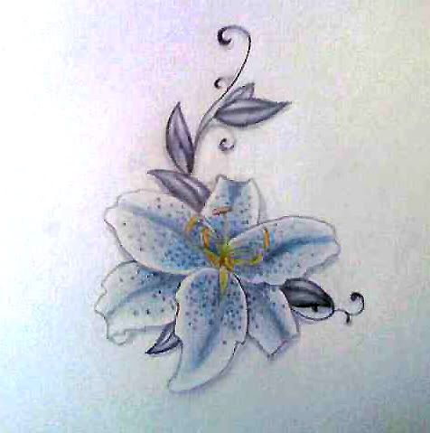 stargazer lily tattoos. stargazer lily tattoo Image