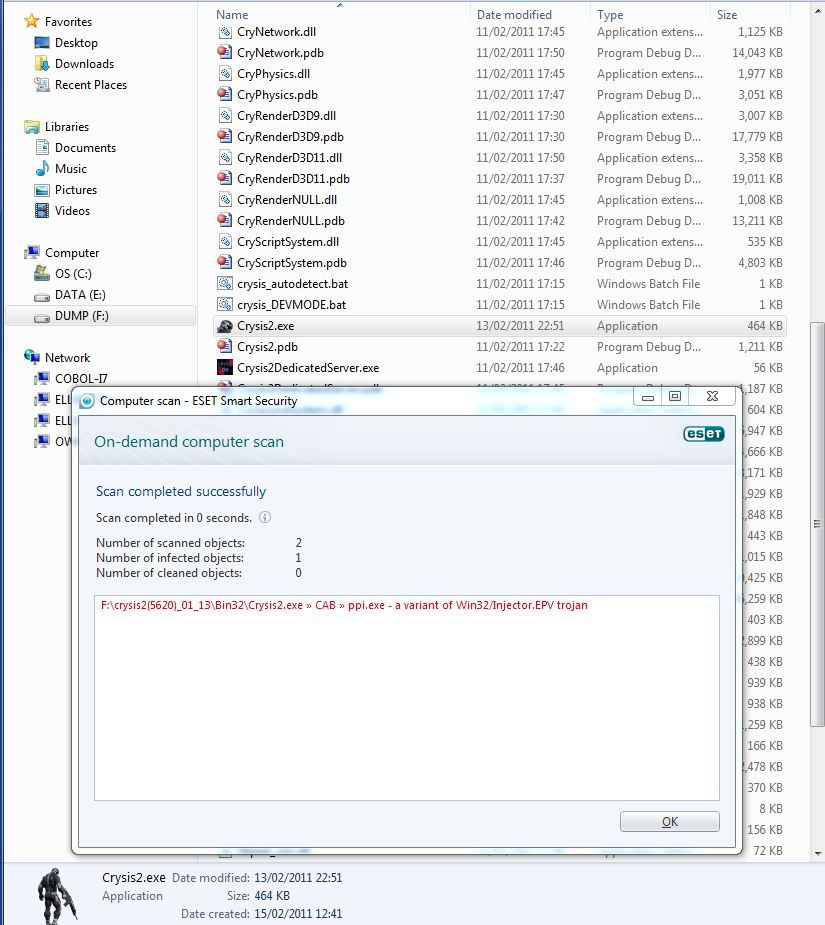 Crysis Exe Files (32 Bit And 64 Bit) Latest Version
