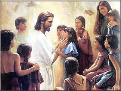 jesus and children