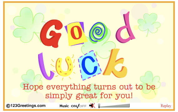 yay good luck Pictures, Images and Photos