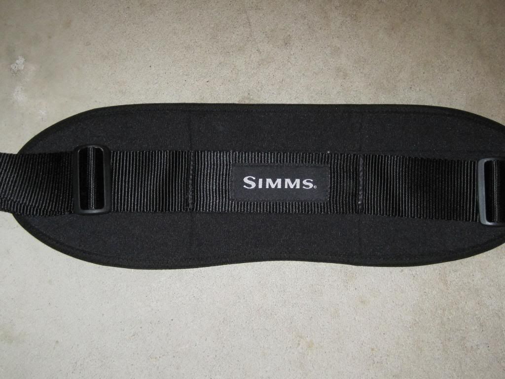  Simms BackSaver Wading Belt, Reduces Lower Back Pain & Stress,  30 to 46, Black : Fishing Belts : Sports & Outdoors