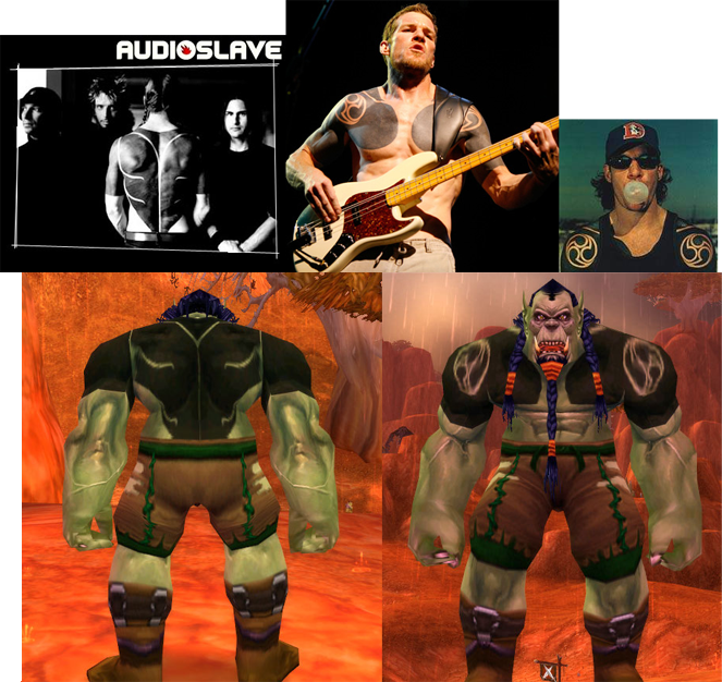 Tim Commerford [Reskin] Timmy C Tattoo on orc