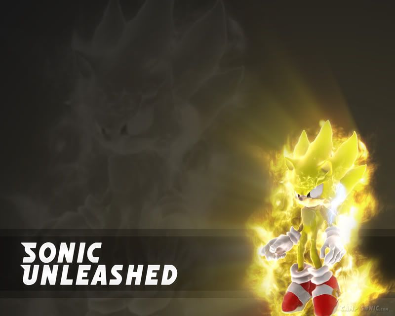 sonic unleashed wallpaper. my mans super sonic Wallpaper