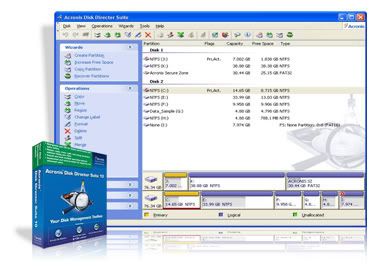 Acronis Disk Director Suite v10.0 Build 2160