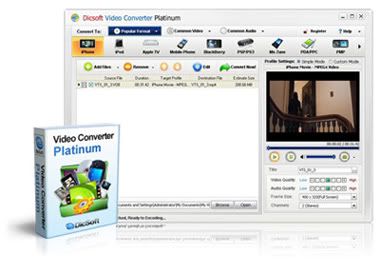 Dicsoft Video Converter Platinum v3.6.1