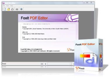 Foxit PDF Editor v2.1.0.0119