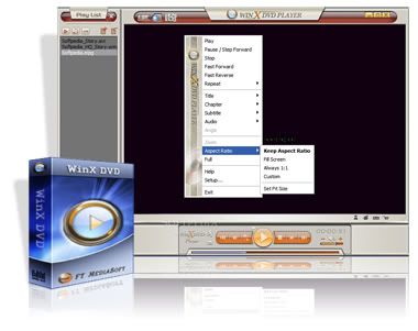 WinX DVD Player v3.1