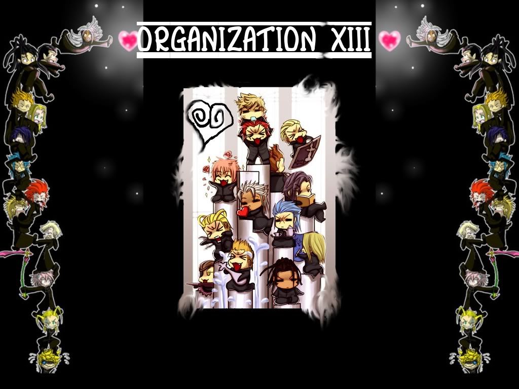 Organization XIII Chibi Wallpaper Image Organization XIII Chibi Wallpaper Image