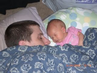 Sleepytime with Daddy!