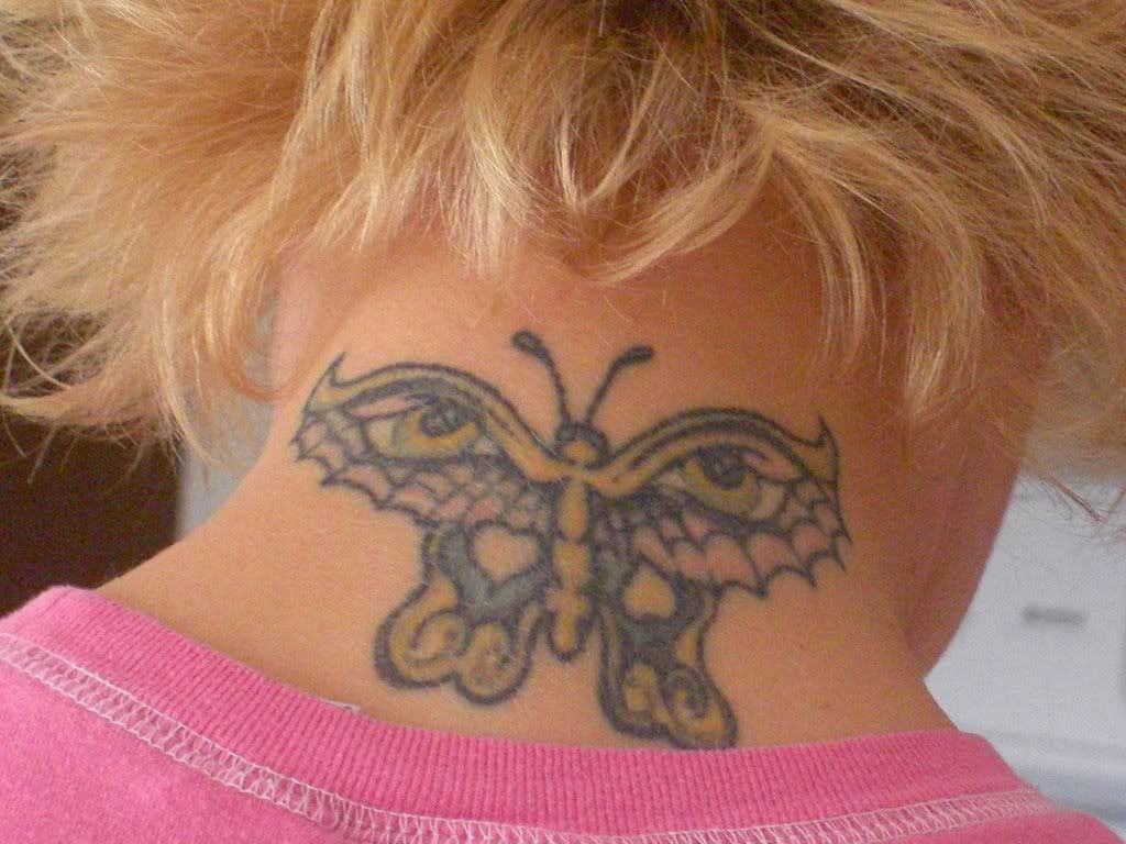 Butterfly Foot Tattoo Designs