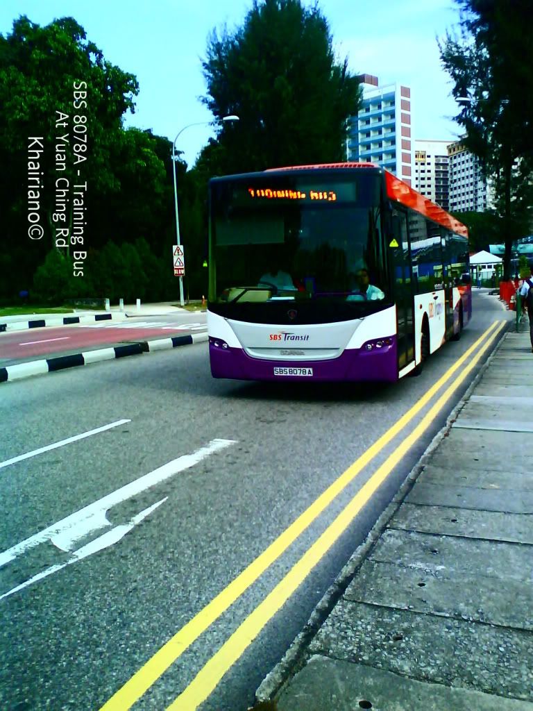 SBS 8078A at taman jurong?