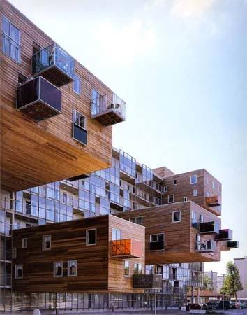 weird building design Wozoco's Apartments