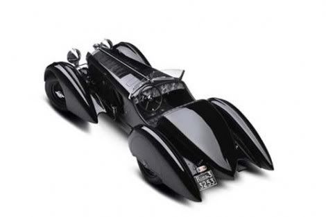 weird car design Mercedes-Benz Count Trossi SSK