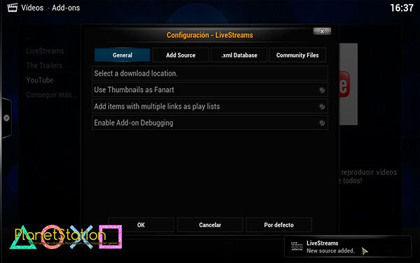 Ver todos los canales TV desde tu pc, tablet o smartphone con KODI 9