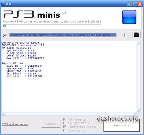 PSP2PS3 v2.0.3 "mod" e de PSP en PS3) DaXHordes.org