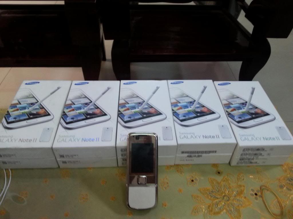 5 Cây Samsung Galaxy NOTE 2 N7100 White AND XÁM TITAN Nguyên Seal Máy Mới 100% GIÁSỐC - 7