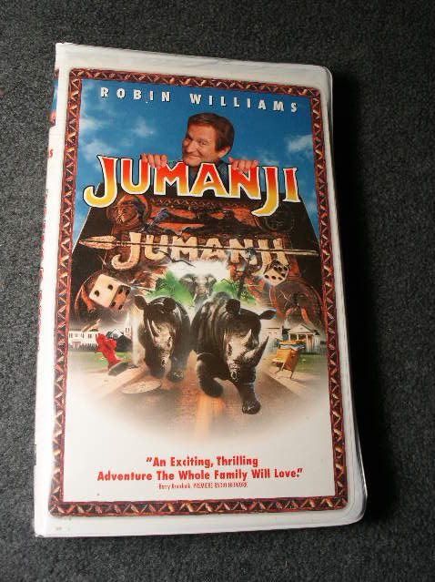 laura bell bundy in jumanji. A Brand New Sealed Jumanji VHS
