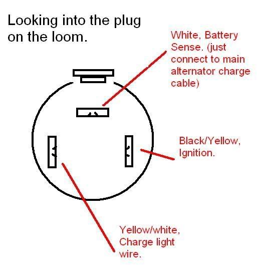 wiring diagram for alternator toyota #6