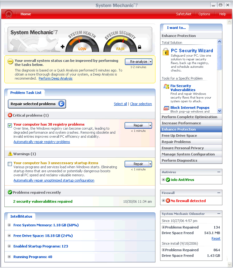 System Mechanic 7.1.15 Professional