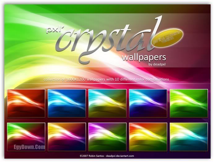 Pxl' Crystal Wallpapers NoLines