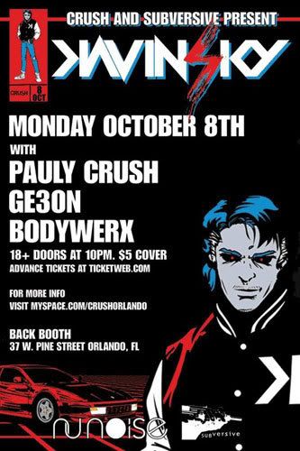 Kavinsky - October 8 in Orlando