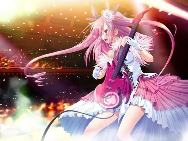  anime guitar angel