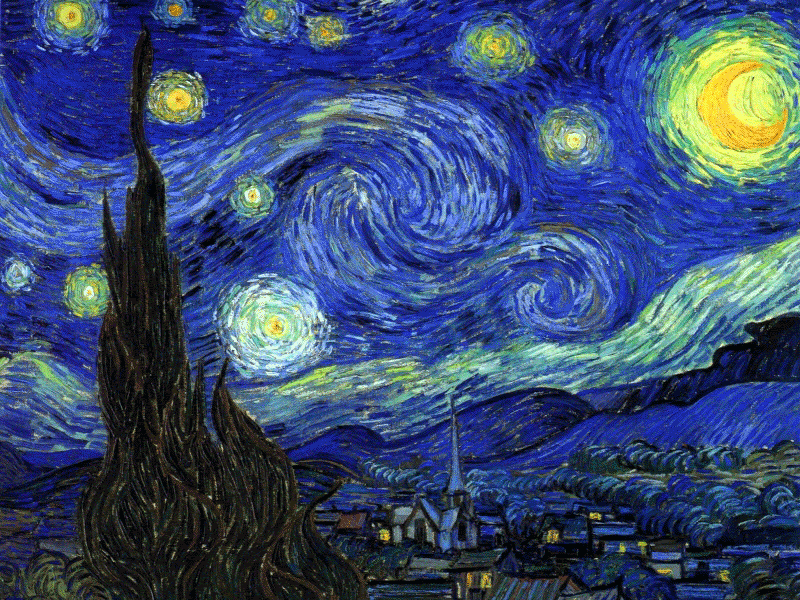 Starry Starry Night Animated Gif By Pixelshmixel | Photobucket