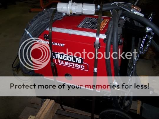 Lincoln Electric PowerWave C300 w/Python Plus Push/Pull Gun