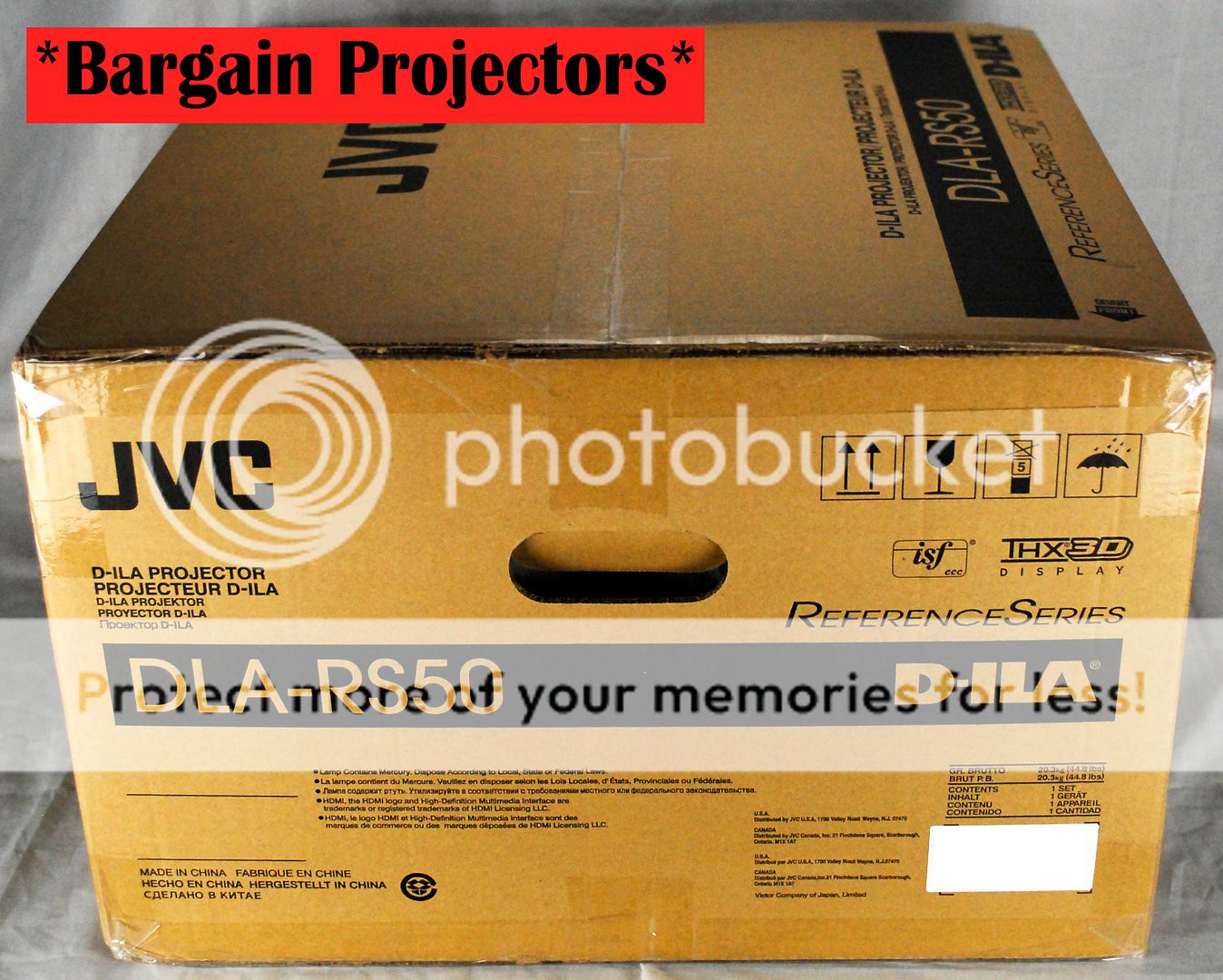 JVC DLA RS50 D ILA Home Theater Projector *HDMI* DLA X7  