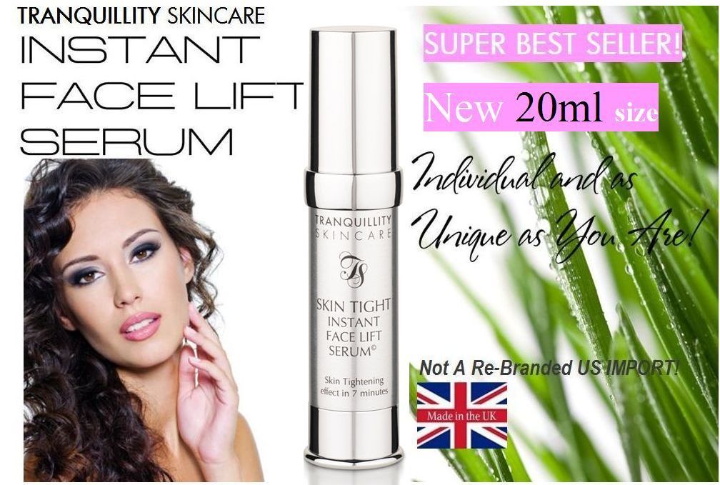 INSTANT FACE LIFT SERUM NEW 20ML SIZE SKIN TIGHTENER & FIRMER - BEST ...