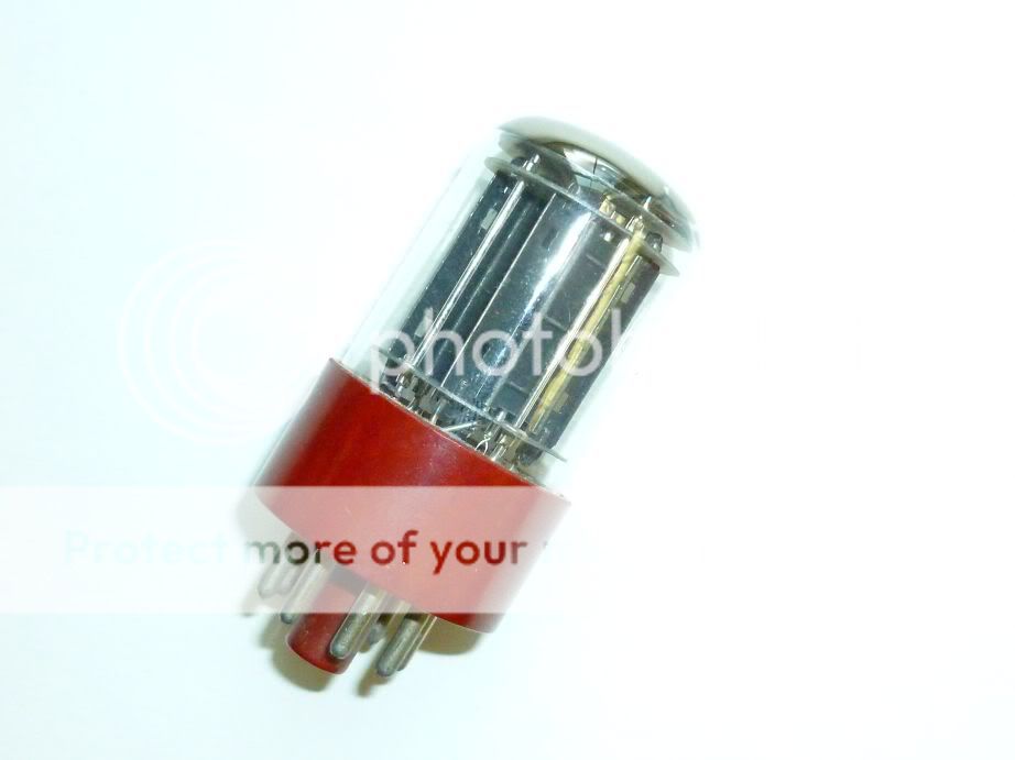 TESTS HIGH ***93/92*** 5692 / 6SN7 Red Base Vacuum Tube Vintage Made 