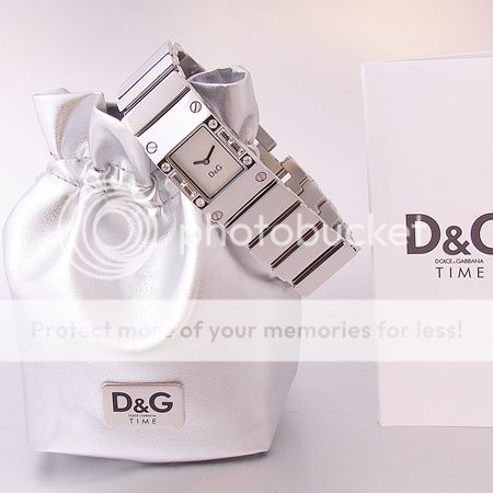 Dolce and Gabbana Kilt Ladies New Watch Silver Dial  