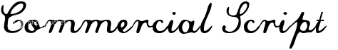Fonts(Yazı Tipi) - Sayfa 2 Commercial_script0