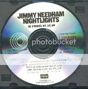 This is the RARE 2010 release from Jimmy Needham titled, Nightlights 