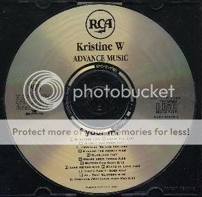 KRISTINE W   Stronger   RARE 13 Track Advance CD 2000  