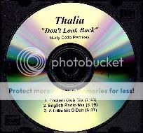 This is the RARE release from Thalia titled, Dont Look Back (Norty 