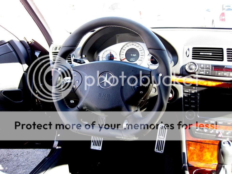 Mercedes Benz W211 AMG E55 DTM sport steering wheel  