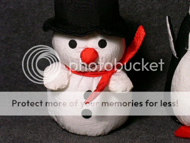 Adorable Holiday Decorations Parachute Snowman Penguin  