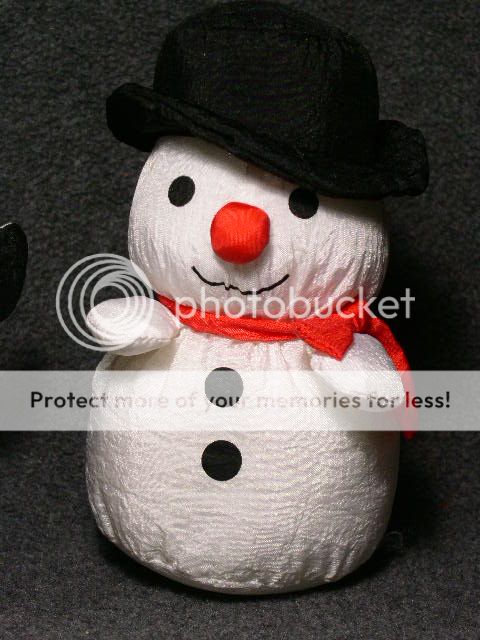 Adorable Holiday Decorations Parachute Snowman Penguin  