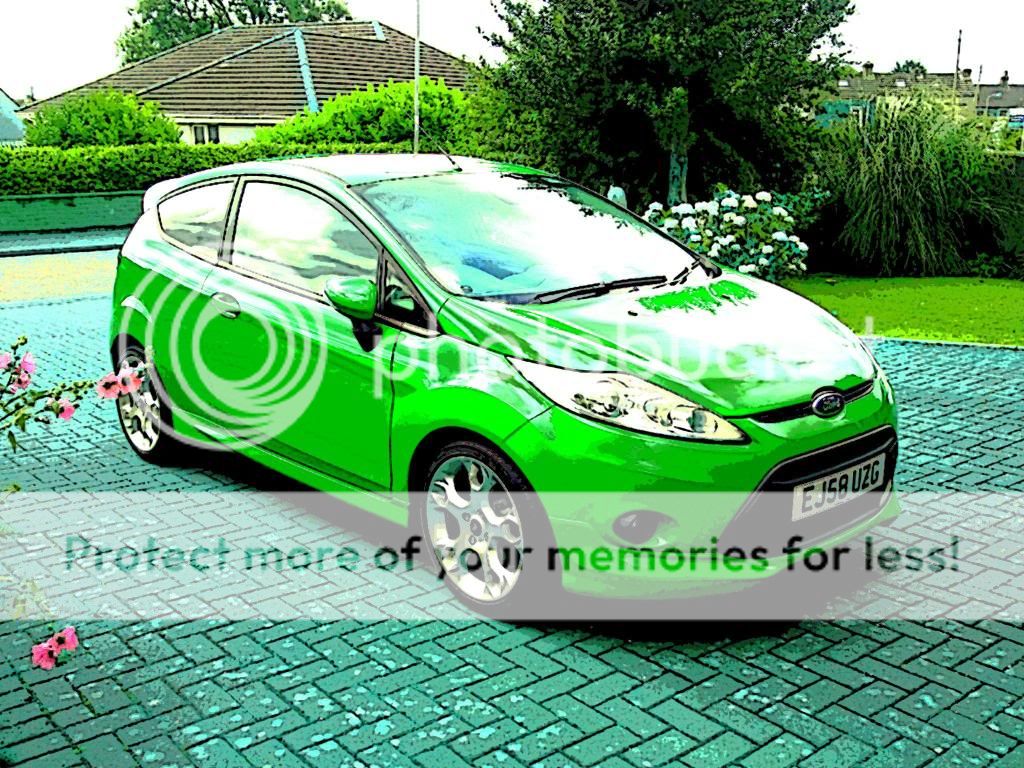 Ford fiesta zetec s limited edition green #7
